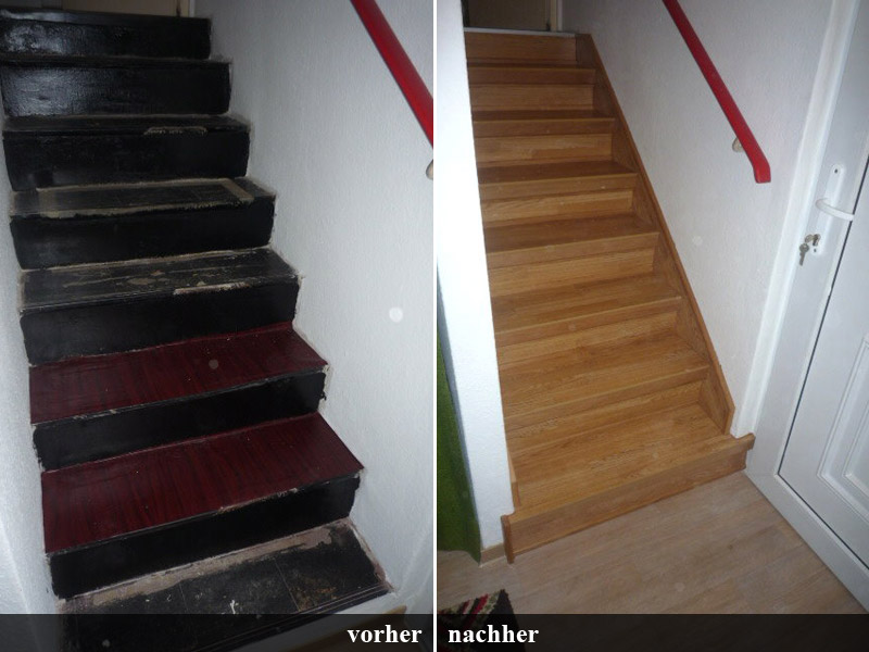 Innentreppe holz: vn innentreppen holz teppich ader renovo ...